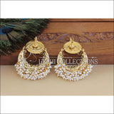 Antique Gold Plated Temple Earrings M2927 - EARRINGS