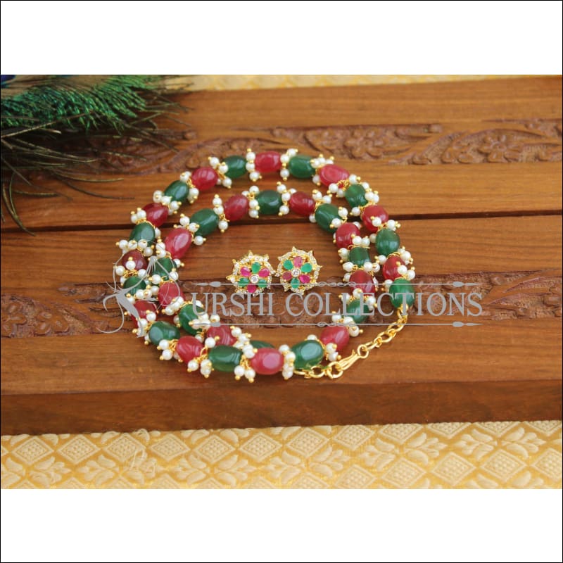 Beads Necklace Set M1650 - Necklace Set