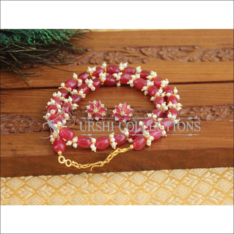 Beads Necklace Set M1651 - Necklace Set