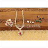 Designer CZ Changeable stone Necklace set M902 - Necklace Set