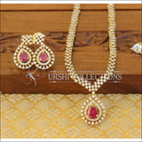 Designer CZ Changeable stone Necklace set M902 - Necklace Set