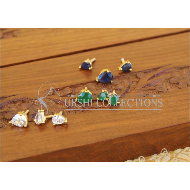 Designer CZ Changeable stone Necklace set M902 - Necklace Set