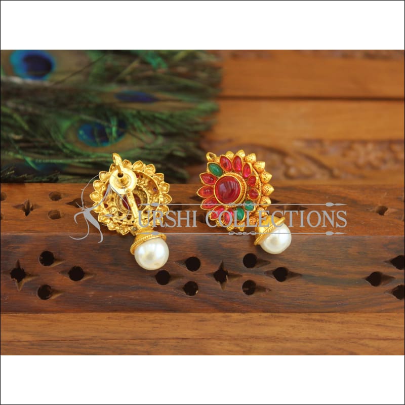 Designer Gold Plated Earrings M2893 - EARRINGS