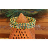 Designer Gold Plated Kempu Bangles M1733 - 2.6 - Bangles