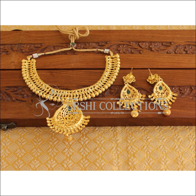 Designer Gold Plated Necklace Set M2030 - Necklace Set