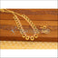 Designer gold plated stone  necklace set M1237