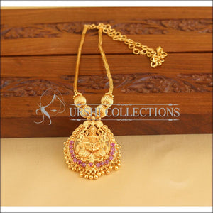 Designer gold plated Temple Necklace M965 - Necklace Set