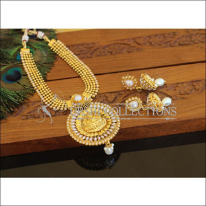Designer Gold Plated Temple Necklace Set M2335