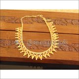 Designer Gold Plated Thalikoottam Ruby Necklace M2120 - Set