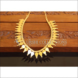 Designer Gold Plated Thalikoottam Ruby Necklace M2120 - Set