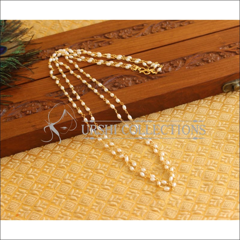 Gold Plated Necklace Chain M1666 - Necklace Set