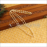 Gold Plated Necklace Chain M1666 - Necklace Set