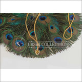 Gold Platted OM Pendant Long Chain U-60 - necklace