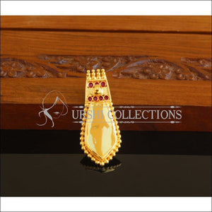 Kerala Style Gold Plated Nagapadam Pendant M1950 - Pendant Set