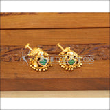 Kerala style Gold plated Palakka earrings M2250