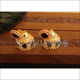 Kerala style Gold plated Palakka earrings M2343
