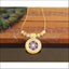 Kerala style Gold plated Palakka Necklace M2213