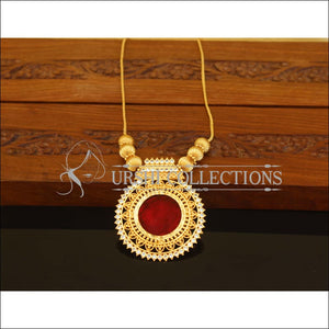 Kerala Style Gold Plated Palakka Necklace M2475 - Necklace Set