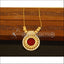 Kerala Style Gold Plated Palakka Necklace M2475