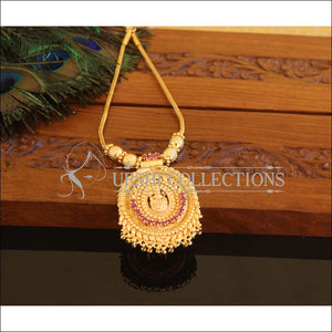 Kerala style Gold plated Temple Necklace M2270 - Set