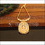 Kerala style Gold plated Temple Necklace M2271