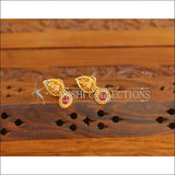 Kerala style Gold plated Temple Palakka earrings M2345
