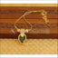 Kerala Style Gold Platted Palakka Mango Necklace Set M1310