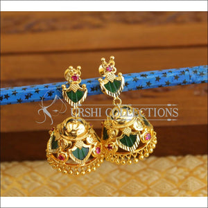Kerala Style Palakka Earrings M1414 - Earrings