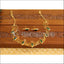 Kerala Tradition Gold Plated Palakka Necklace Set M1872