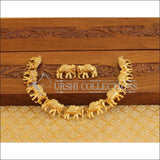 Matte Finish Elephant Necklace Set M1316 - Necklace Set