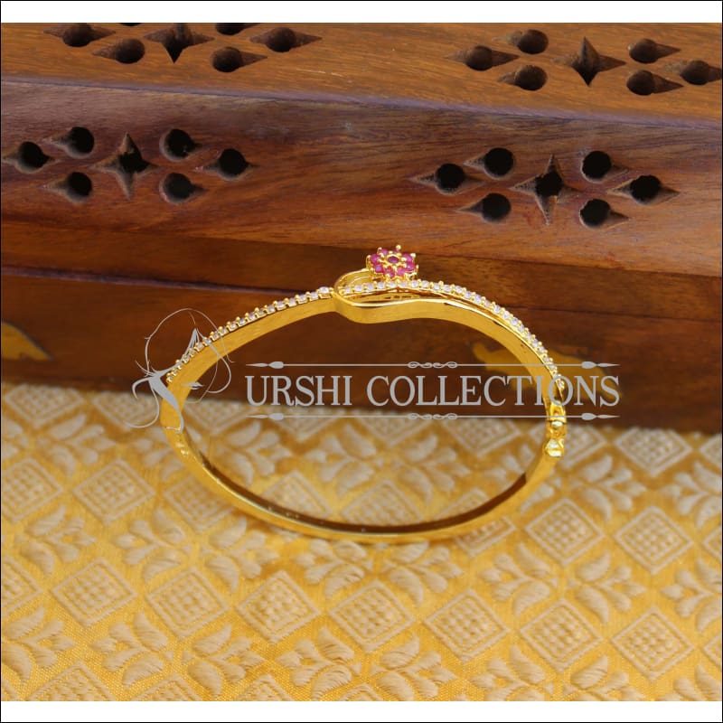 BEAUTIFUL CZ RUBY BRACELET UTV241 - Bracelets