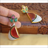 BEAUTIFUL DESIGNER CZ EARRINGS UTV696 - Earrings