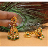 Designer Geru Polish Earrings Set UC-NEW1095 - Green - Earrings