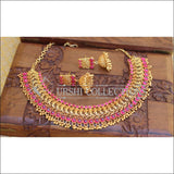 Designer Geru Polish Kempu Necklace Set M57 - Necklace Set