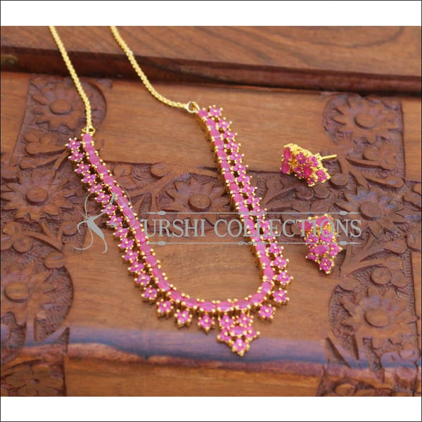 One gram ruby deals necklace