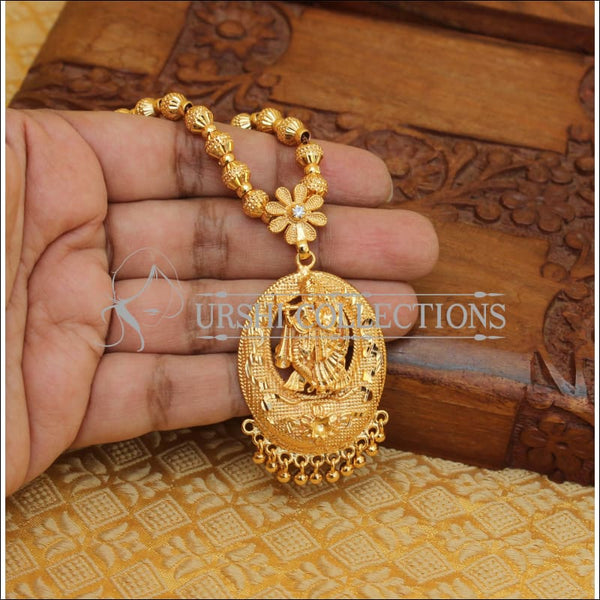 Krishna pendant designs in on sale gold