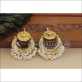 Antique Gold Plated Temple Earrings M2926 - EARRINGS