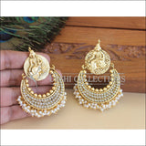 Antique Gold Plated Temple Earrings M2926 - EARRINGS