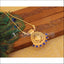 Blue palakka peacock necklace U-12