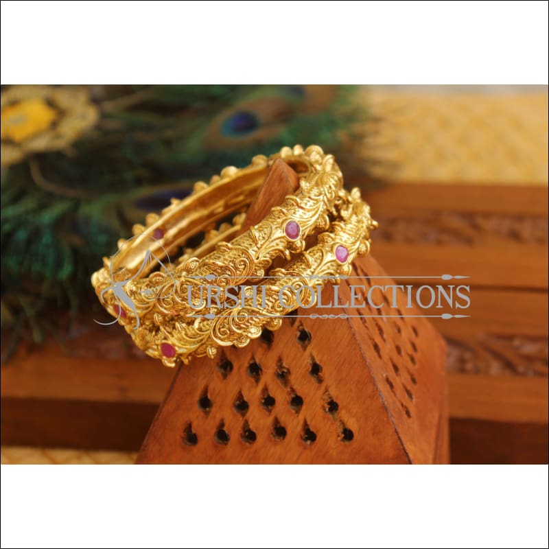Designer Antique Bangles M1807 - 2.4 - Bangles