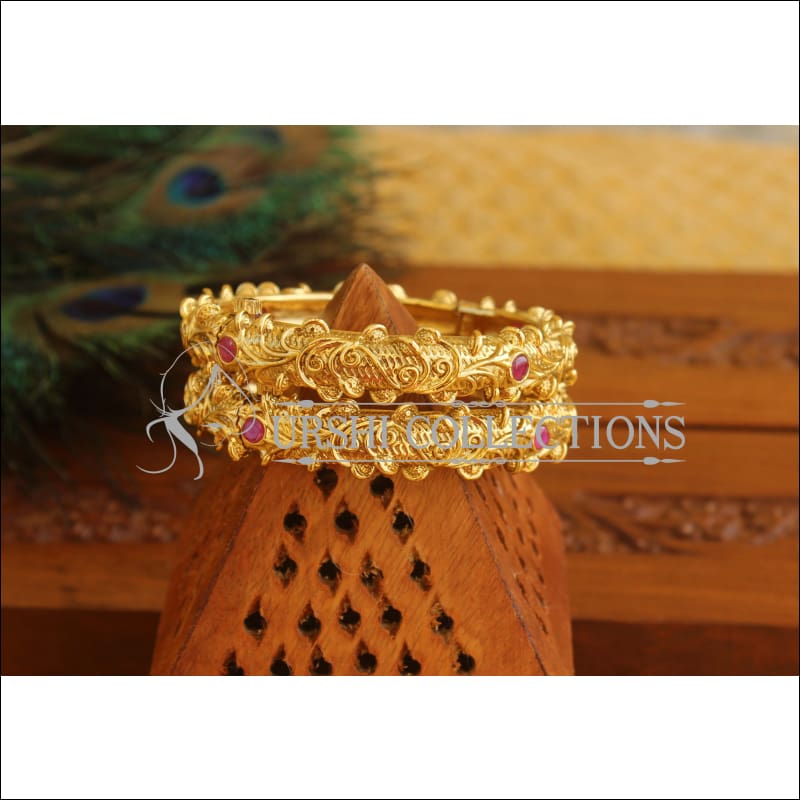 Designer Antique Bangles M1807 - 2.4 - Bangles