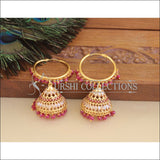 Designer Antique Ruby Earrings M2877 - EARRINGS