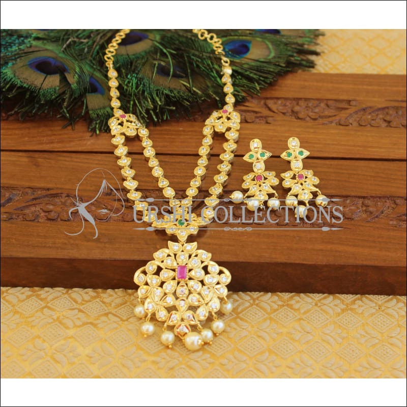 Designer CZ Necklace set M1209 - Necklace Set