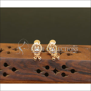 Designer CZ Rose Gold Earrings M2678 - Earrings