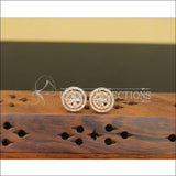 Designer CZ Rose Gold Earrings M2686 - Earrings