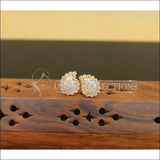 Designer CZ Rose Gold Earrings M2693 - Earrings