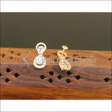 Designer CZ Rose Gold Earrings M2694 - Earrings