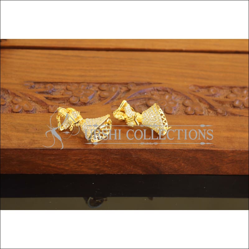 Designer CZ Stone Dancing Doll Earrings M2291