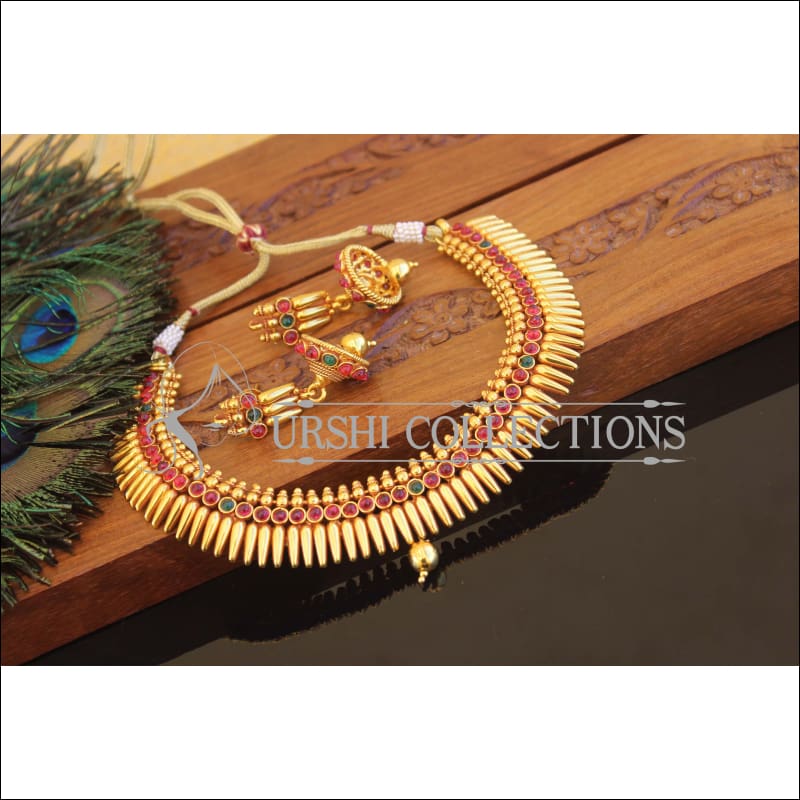 Designer Geru Polish Necklace Set M2412 - Necklace Set