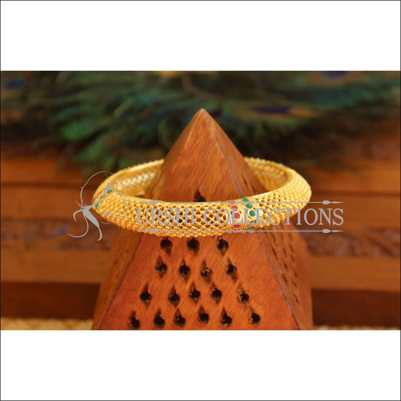 Designer Gold Plated Bangle M1742 - 2.6 - Bangles